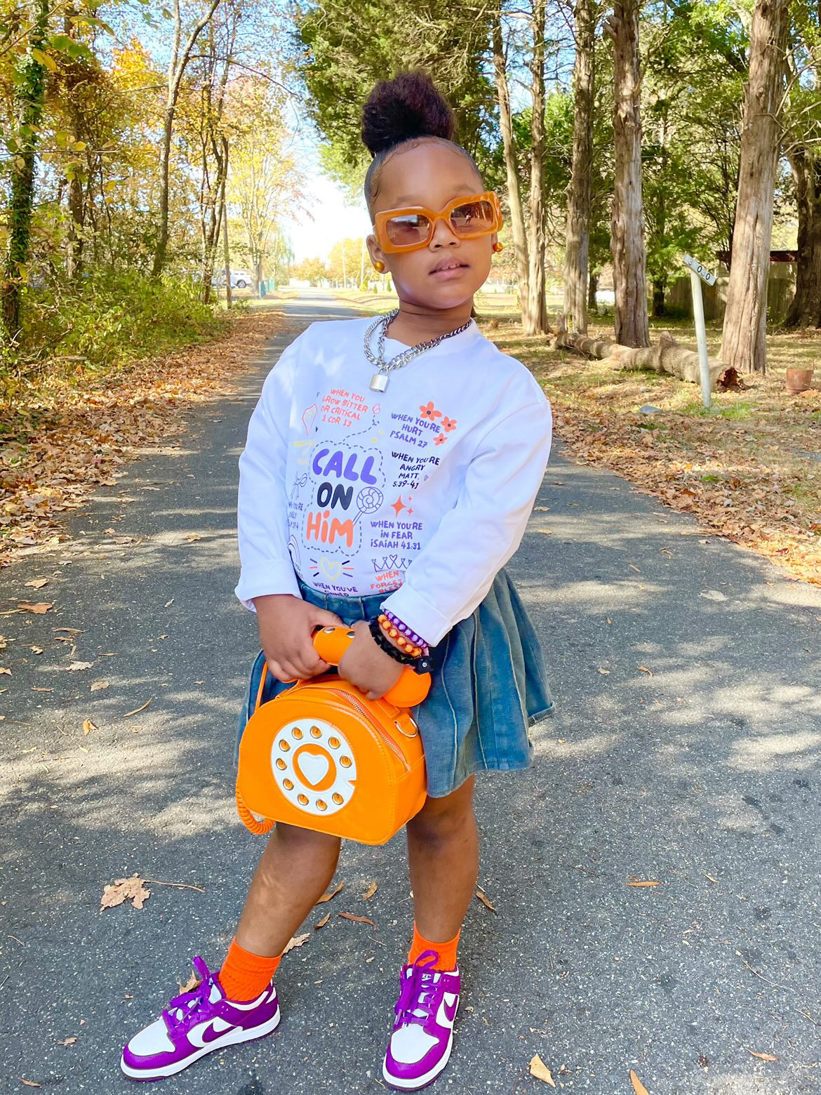 Call on Him Longsleeve Tee